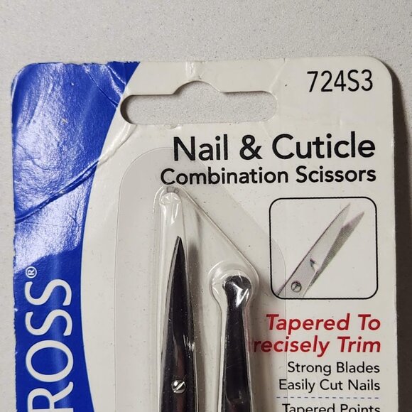 NEW Sally Hansen LA CROSS 724S3 Nail Cuticle Scissors Beauty Bundle Tools Nail - Picture 12 of 13